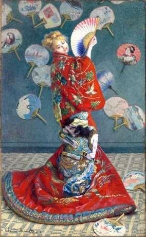 Camille Monet In Japanese Costume, 1876 by Claude Monet