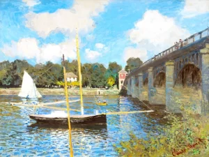 The Bridge at Argenteuil, 1874 by Claude Monet