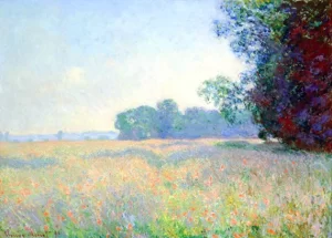 Champ D'avoine (Oat Field), 1890 by Claude Monet