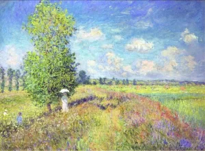 The Summer, Poppy Field, 1875 by Claude Monet