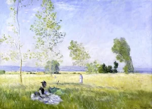 Summer (Meadow at Bezons), 1874 by Claude Monet