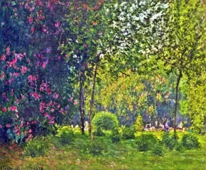 Parc Monceau, 1878 by Claude Monet