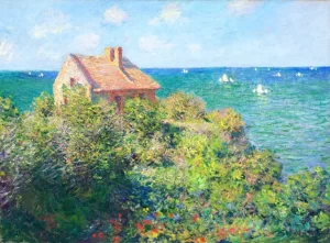 Fisherman's Cottage at Varengeville by Claude Monet