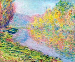 Automne à Jeufosse by Claude Monet