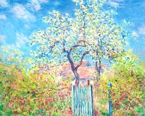 Flowering Pear Tree, 1885 by Claude Monet