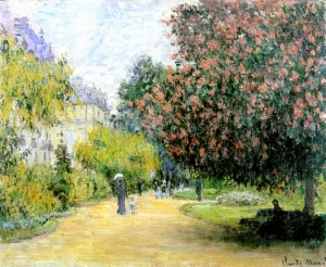 Parc Monceau, 1876 by Claude Monet
