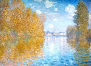 Autumn Effect at Argenteuil, 1873 by Claude Monet