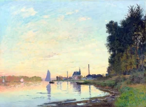 Argenteuil, Fin D'après-Midi 1872 by Claude Monet