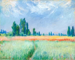 Champ De Blé by Claude Monet