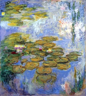 Water Lilies, 1916-19 by Claude Monet