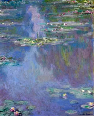 Nymphéas 1907 by Claude Monet