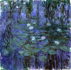 Nymphéas Bleus (Blue Water Lilies) by Claude Monet