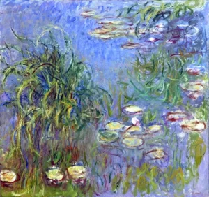 Water Lily Pond, 1914-17 by Claude Monet