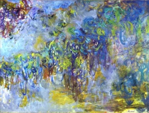 Wisteria, 1919 by Claude Monet