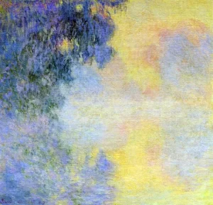 Misty Morning On the Seine, Sunrise, 1897 by Claude Monet
