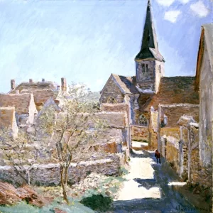 Bennecourt by Claude Monet