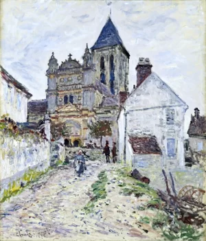 The Church at Vétheuil by Claude Monet