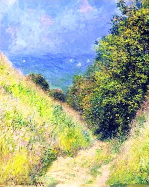 Path at Pourville by Claude Monet