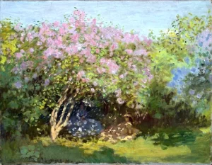 Lilac In the Sun by Claude Monet