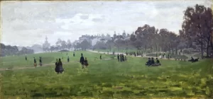 Green Park In London, 1871 by Claude Monet