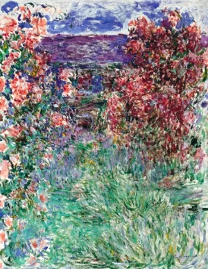 The House Among the Roses by Claude Monet