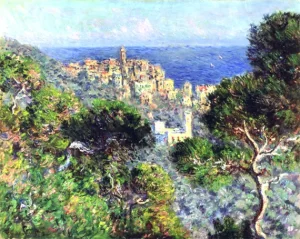View of Bordighera 1884 by Claude Monet