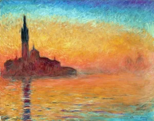 Twilight, Venice 1908 by Claude Monet
