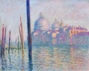 Le Grand Canal 1908 by Claude Monet