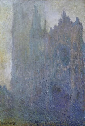 La Cathédrale Dans Le Brouillard by Claude Monet