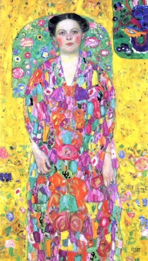 Portrait of Eugenia (Mada) Primavesi by Gustav Klimt