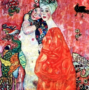Girlfriends by Gustav Klimt