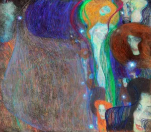 Will O' the Wisp by Gustav Klimt