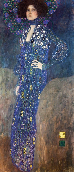 Portrait of Emilie Floge 1902 by Gustav Klimt