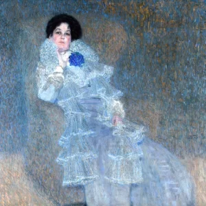 Portrait Marie Henneberg by Gustav Klimt