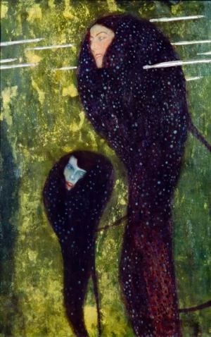 Nixen by Gustav Klimt