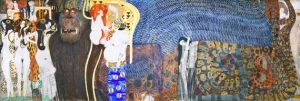 Beethoven Frieze "The Enemy Powers" (Plate 2) by Gustav Klimt