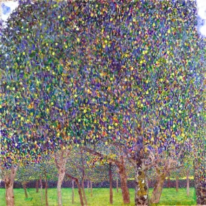 The Pear Tree by Gustav Klimt