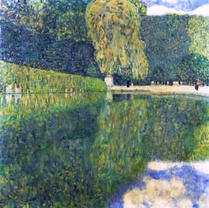 Park of Schonbrunn by Gustav Klimt