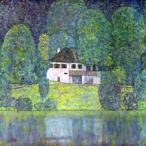 Litzlbergerkeller Am Attersee 1915 by Gustav Klimt