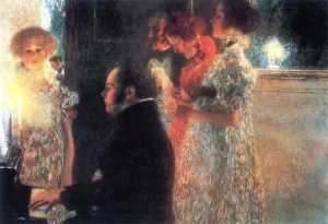 Schubert At the Piano by Gustav Klimt