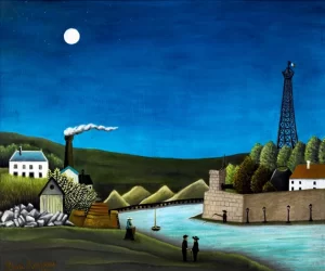 La Seine a Suresnes by Henri Rousseau