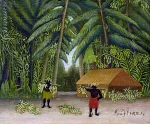 Banana Harvest by Henri Rousseau
