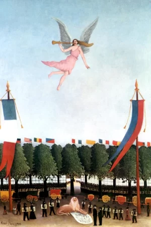 Liberty Inviting Artists by Henri Rousseau
