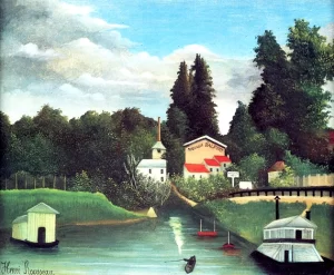 The Mill at Alfort by Henri Rousseau