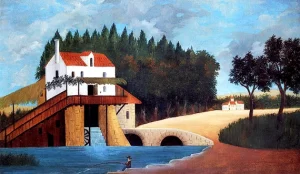 The Mill by Henri Rousseau