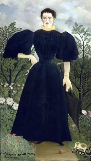 Portrait of Madame M by Henri Rousseau