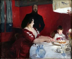 The Birthday Party 1887 by John Singer Sargent