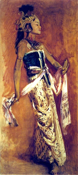A Javanese Dancer 1889-4 by John Singer Sargent