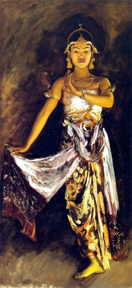 A Javanese Dancer 1889-5 by John Singer Sargent