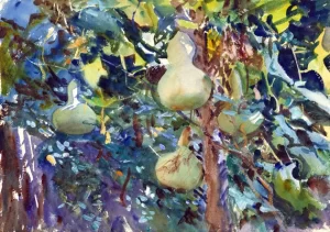 Gourds 1908 by John Singer Sargent